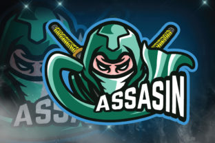 Assasin E-Sport Logo: A Versatile Design for Your Gaming Brand