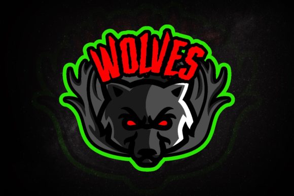Blue Wolfe E-Sport Logo: A Versatile and High-Quality Design for Your Gaming Team