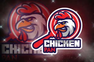 Chicken Dinner E-Sport Logo: Perfect for Your Team