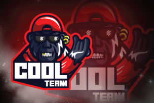 Chimpanzee E-Sport Logo: Perfect for Your Gaming Team
