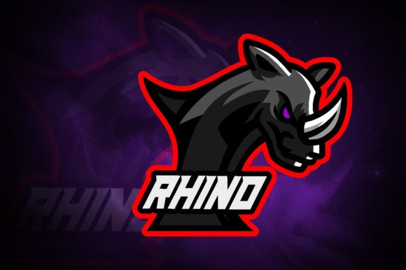 Empower Your Gaming Team with the R Rhino E-Sport Logo