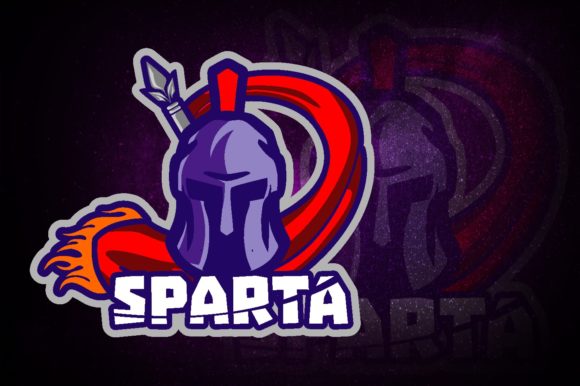 Explore the Versatile Sparta Flag Banner E-Sport Logo for Your Gaming Team