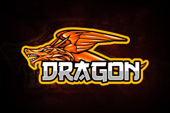 Fire Dragon E-Sport Logo: A Perfect Emblem for Your Gaming Team