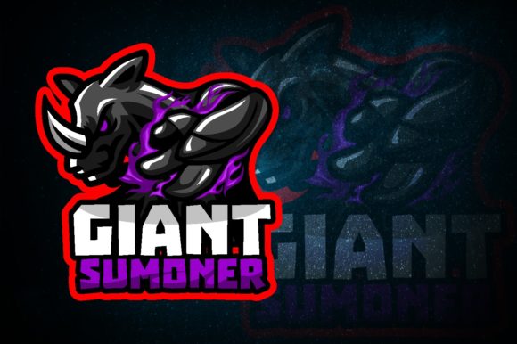 Giant Rhino E-Sport Logo: A Perfect Fit for Your Gaming Team and Brand