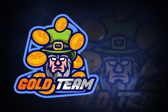Gold Team E-Sport Logo: Perfect for Your Gaming Brand
