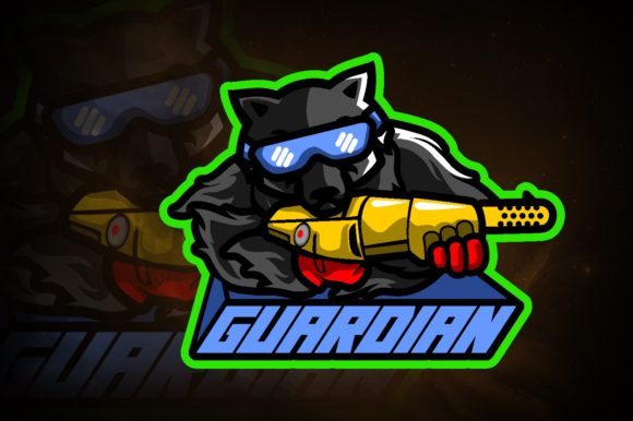 Guardian E-Sport Logo: Elevate Your Gaming Brand with a Professional Touch