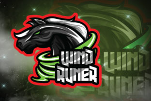 Horse Knight E-Sport Logo: The Perfect Emblem for Your Gaming Team