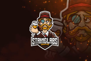 Introducing StringLabs Esport Logo Template: Perfect for Your Gaming Team and More