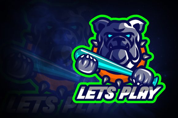Lets Play E-Sport Logo: Perfect for Your Team