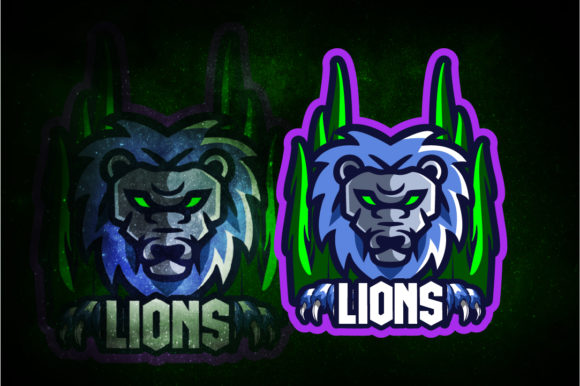 Lions E-Sport Logo: Perfect for Your Gaming Brand