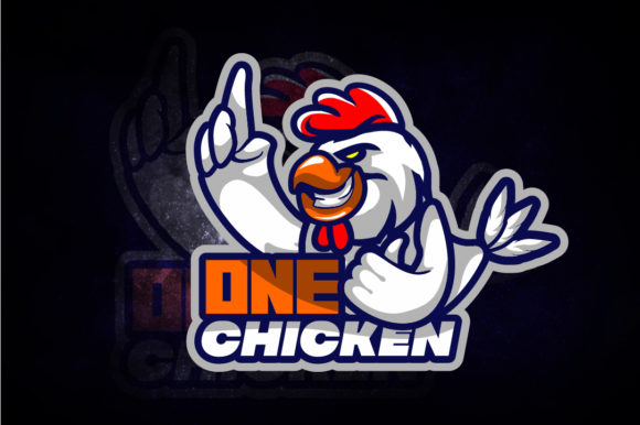 One Chicken E-Sport Logo: A Perfect Branding Solution for Your Gaming Team