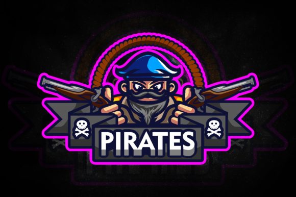 Pirates Ocean E-Sport Logo: Perfect for Your Team