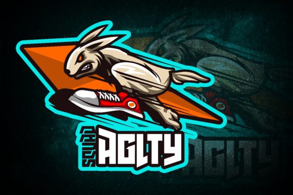 Rabbit Agility E-Sport Logo: A Versatile Design for Your Gaming Brand