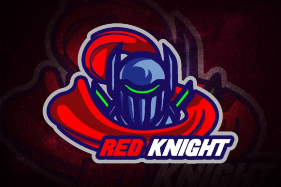 Red Knight E-Sport Logo: A Versatile and High-Quality Branding Solution