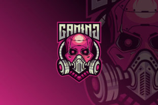 Robot Skull Esport Logo: A Modern Emblem for Your Gaming Team