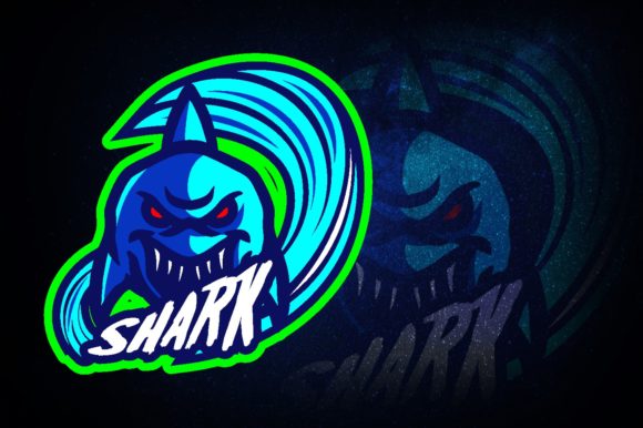 Shark Attack E-Sport Logo: A Perfect Fit for Your Gaming Brand