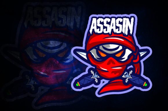 Skull Ninja E-Sport Logo for Your Team
