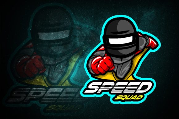 Speed Squad E-Sport Logo: A Versatile and High-Quality Design for Your Gaming Team