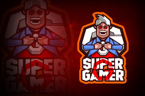 Super Gamer E-Sport Logo: A Perfect Branding Solution for Your Gaming Team