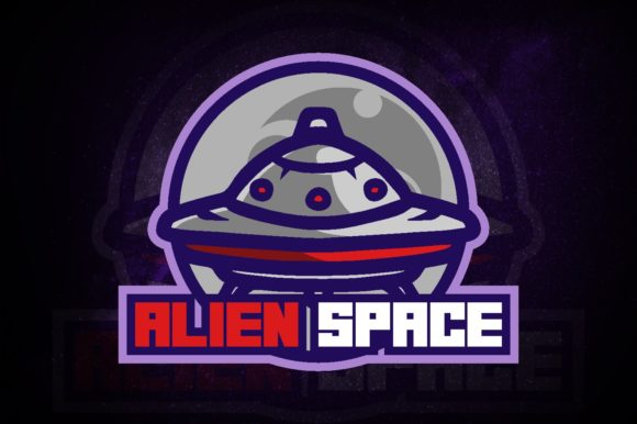 Unleash Your Gaming Brand with Alien War E-Sport Logo