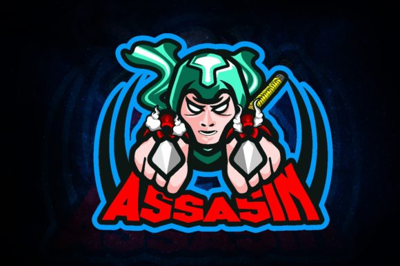 Unleash Your Gaming Team's Identity with the Shooter Assassin E-Sport Logo