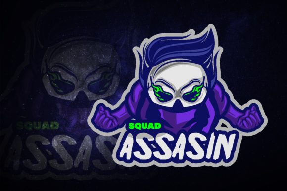 Unleash Your Gaming Team's Potential with the Assassin Squad E-Sport Logo
