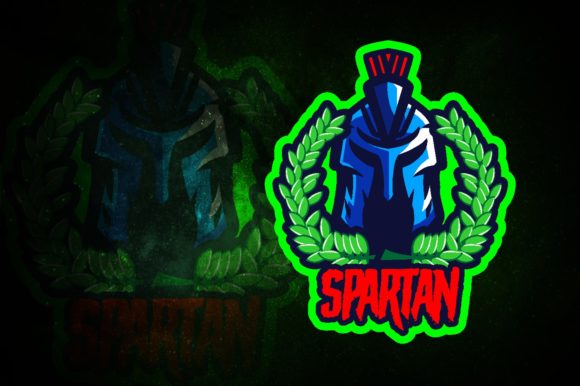 Unleash Your Gaming Team's Potential with the Sparta Soldier E-Sport Logo
