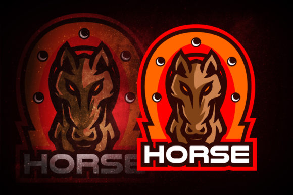 Unleashing Creativity: The Horse E-Sport Logo for Your Gaming Brand