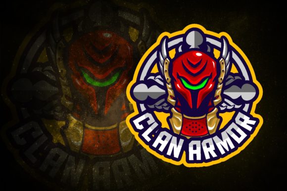Unlock Your Gaming Brand with Clan Armor E-Sport Logo