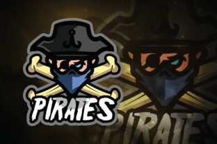 Unlock Your Gaming Brand with Pirates E-Sport Logo