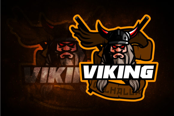 Viking E-Sport Logo: A Versatile and High-Quality Design for Gaming Teams