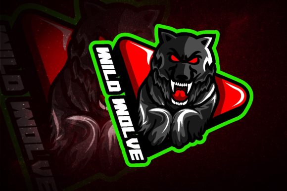 Wild Wolves E-Sport Logo: Elevate Your Gaming Brand