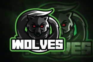 Wolves E-Sport Logo: A Versatile and Professional Design for Gaming Teams
