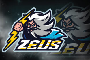 Zeus E-Sport Logo: A Versatile Design for Your Gaming Team and Brand